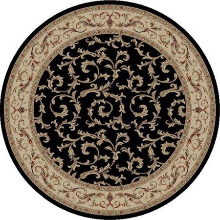 CONCORD GLOBAL 5 ft. 3 in. Jewel Veronica - Round, Black 43930